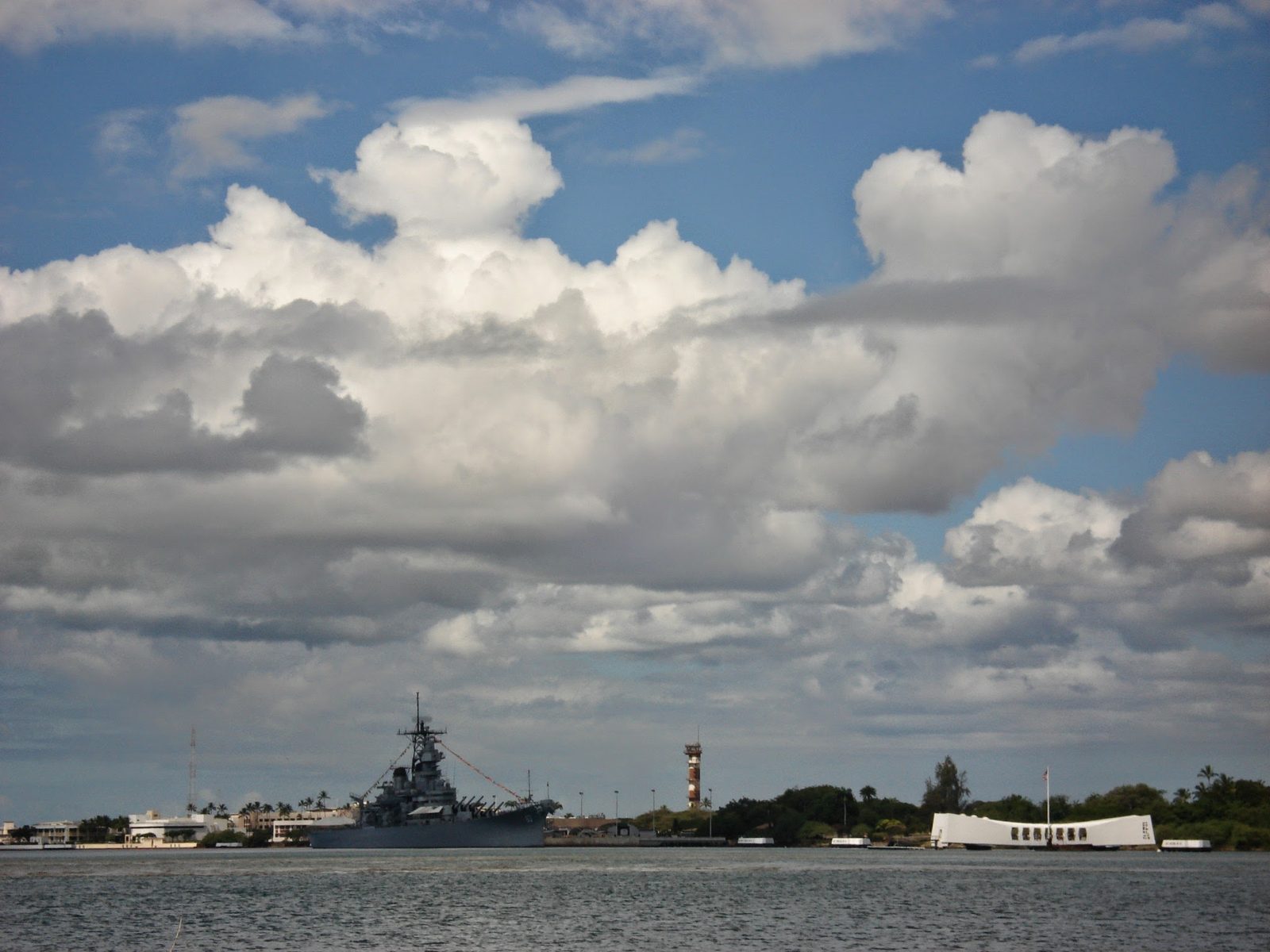 Pearl Harbor National Memorial — the Baughn family visit